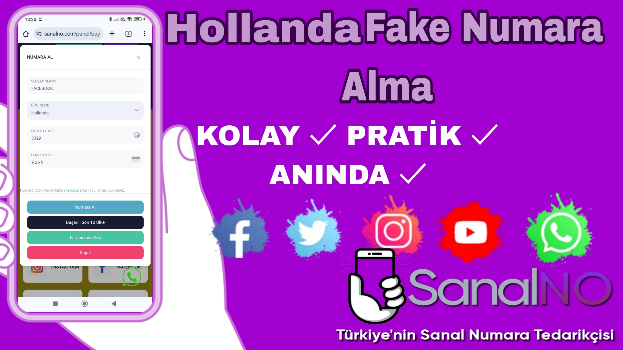 Hollanda Sanal Numara