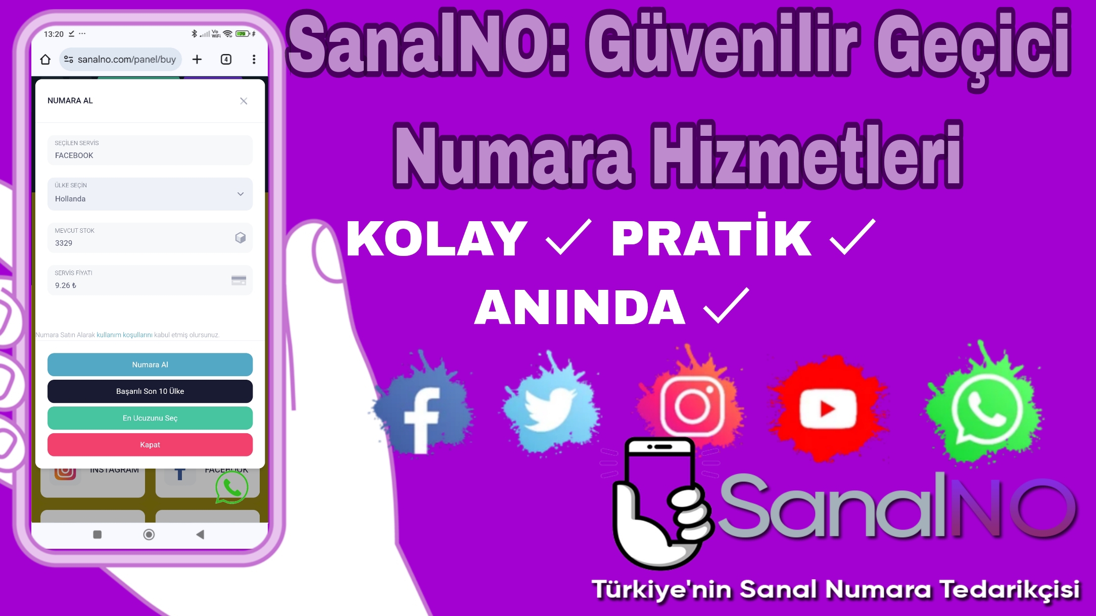 Güvenilir Geçici Sanal Numara Alma Hizmeti