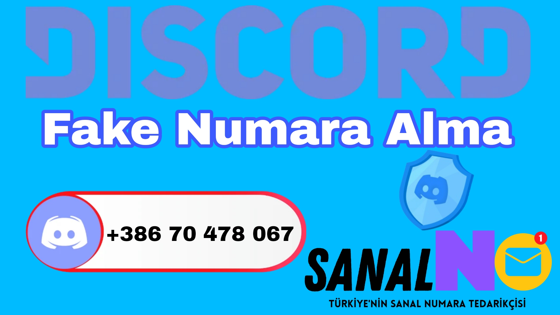 Discord Fake Numara Alma - SanalNO